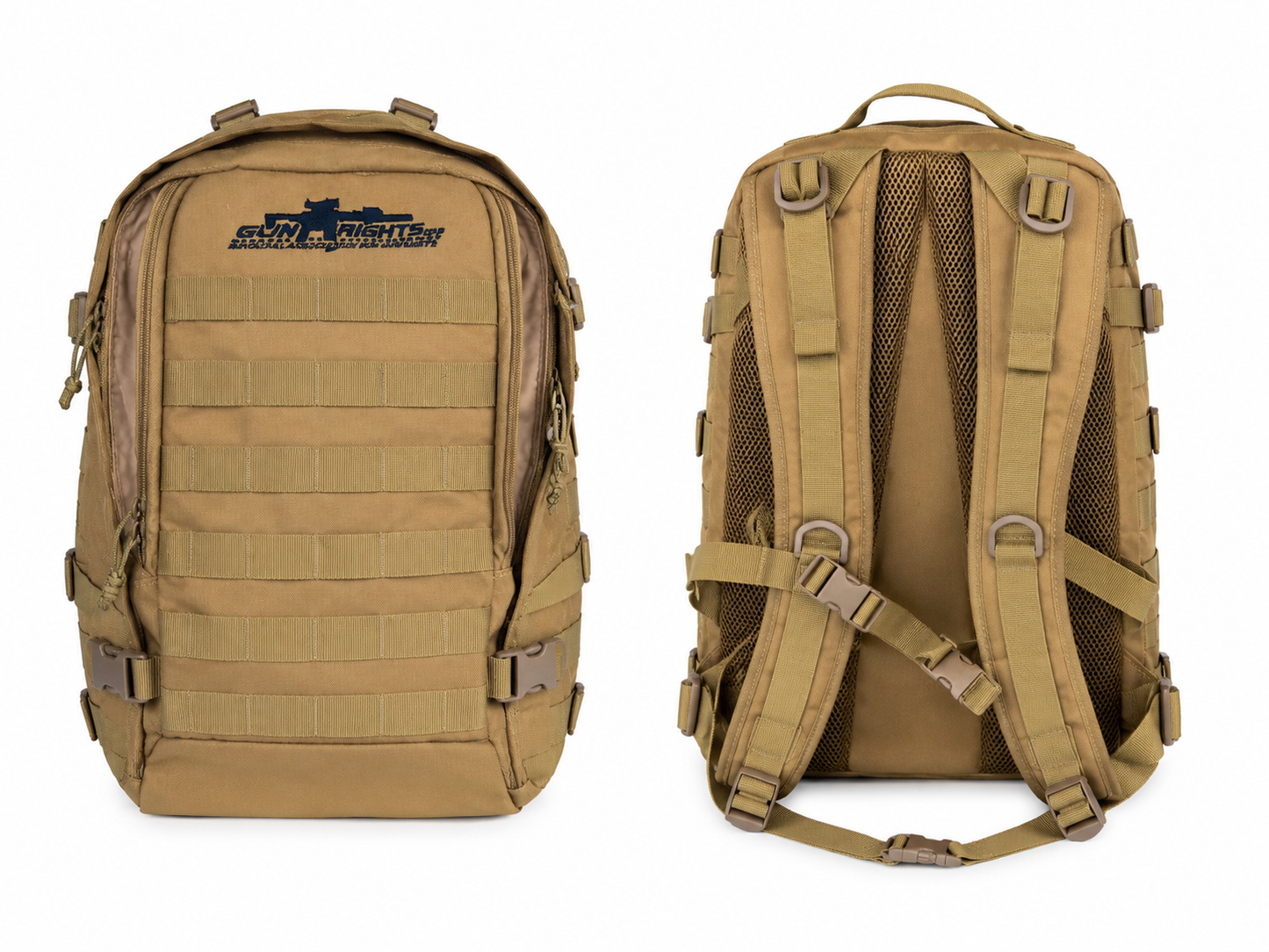 National Association for Gun Rights Tactical Backpack – Coyote Tan